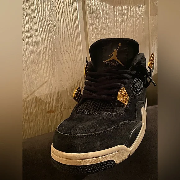 Jordan | Shoes | Air Jordan 4 Retro Royalty 5 Mens Black And  display picture 1